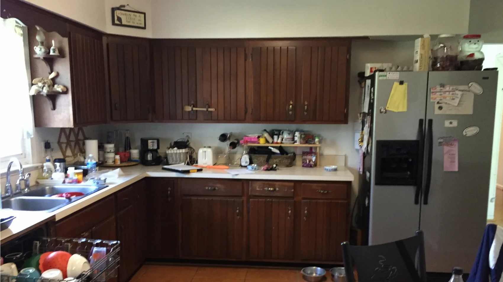 Before kitchen remodel