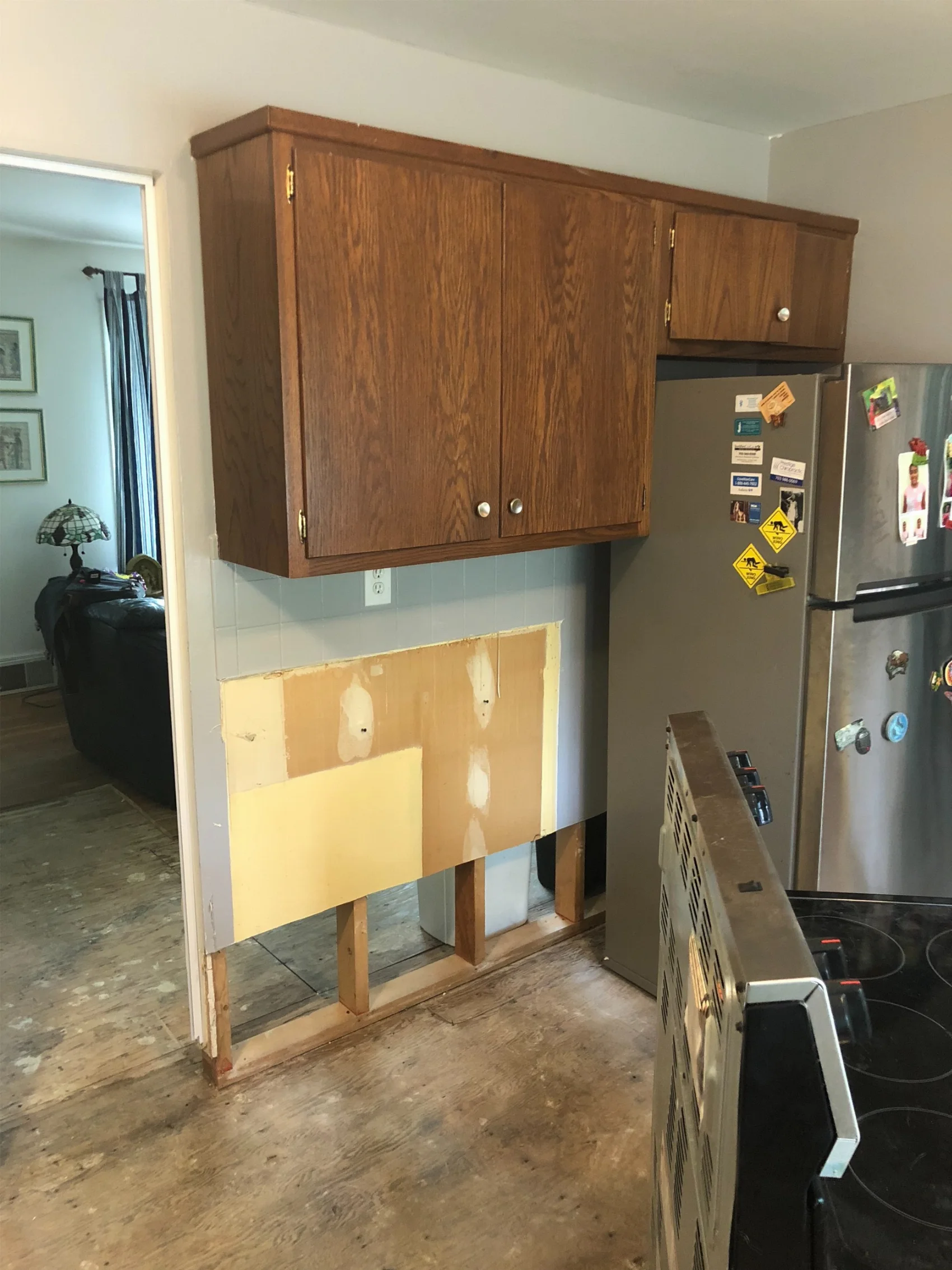 Before kitchen remodel