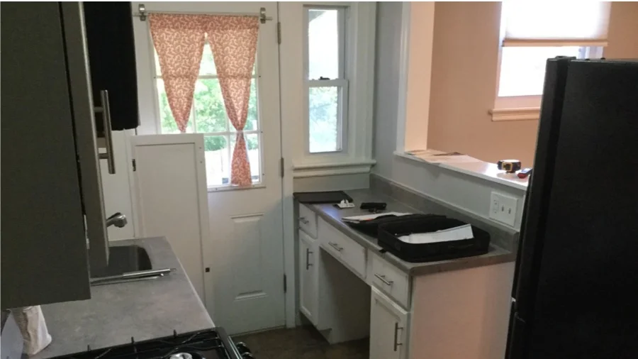 Before kitchen remodel