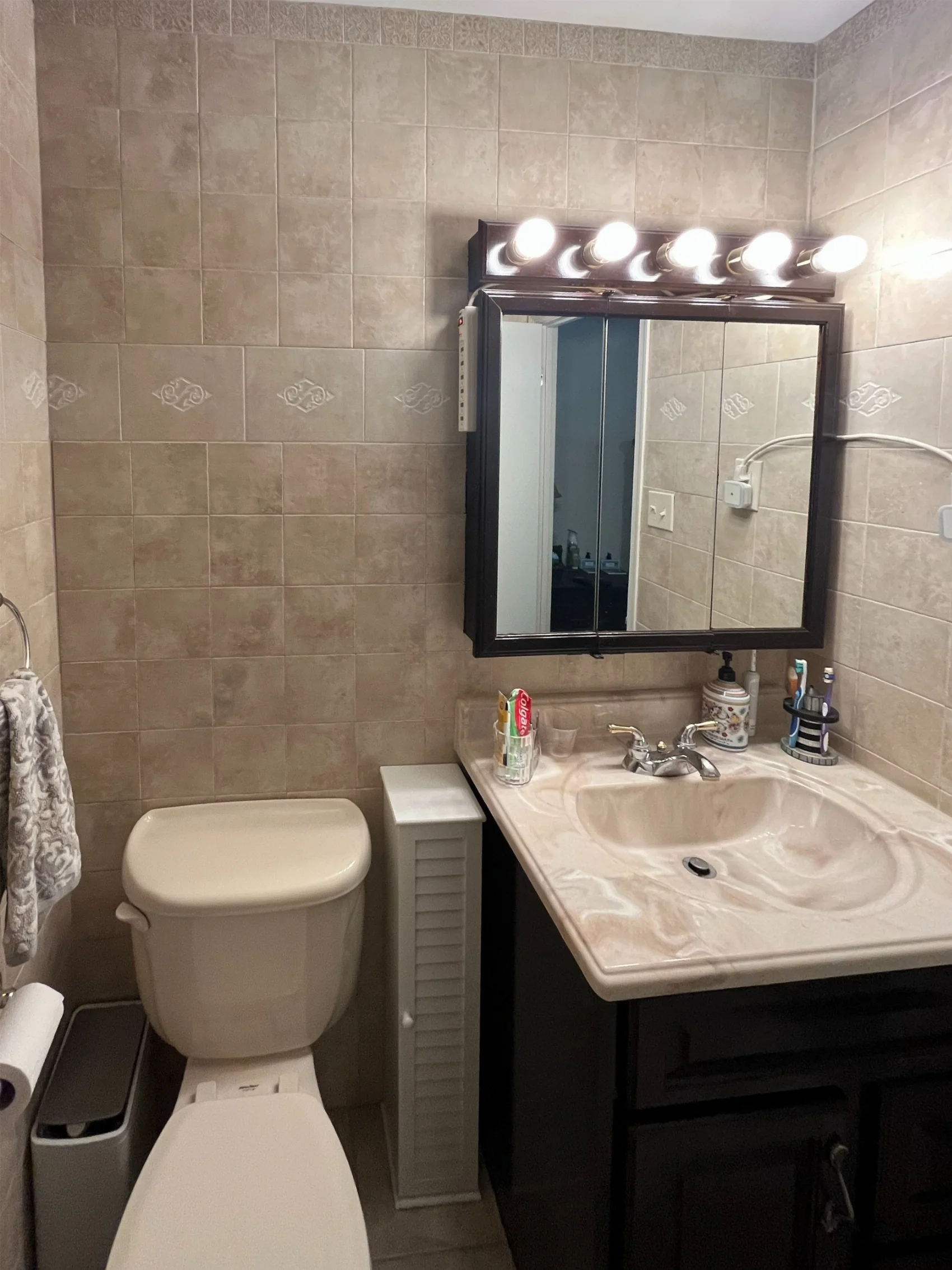 Before bathroom remodel