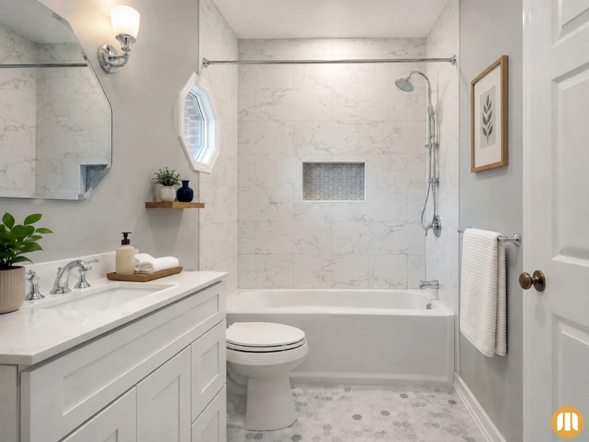 Bathroom design example