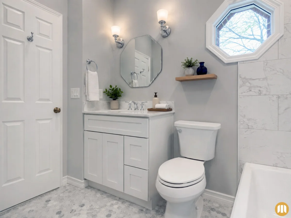 Bathroom design example