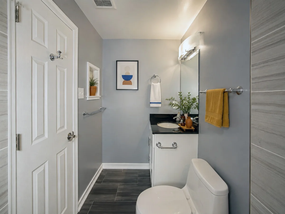 Bathroom design example