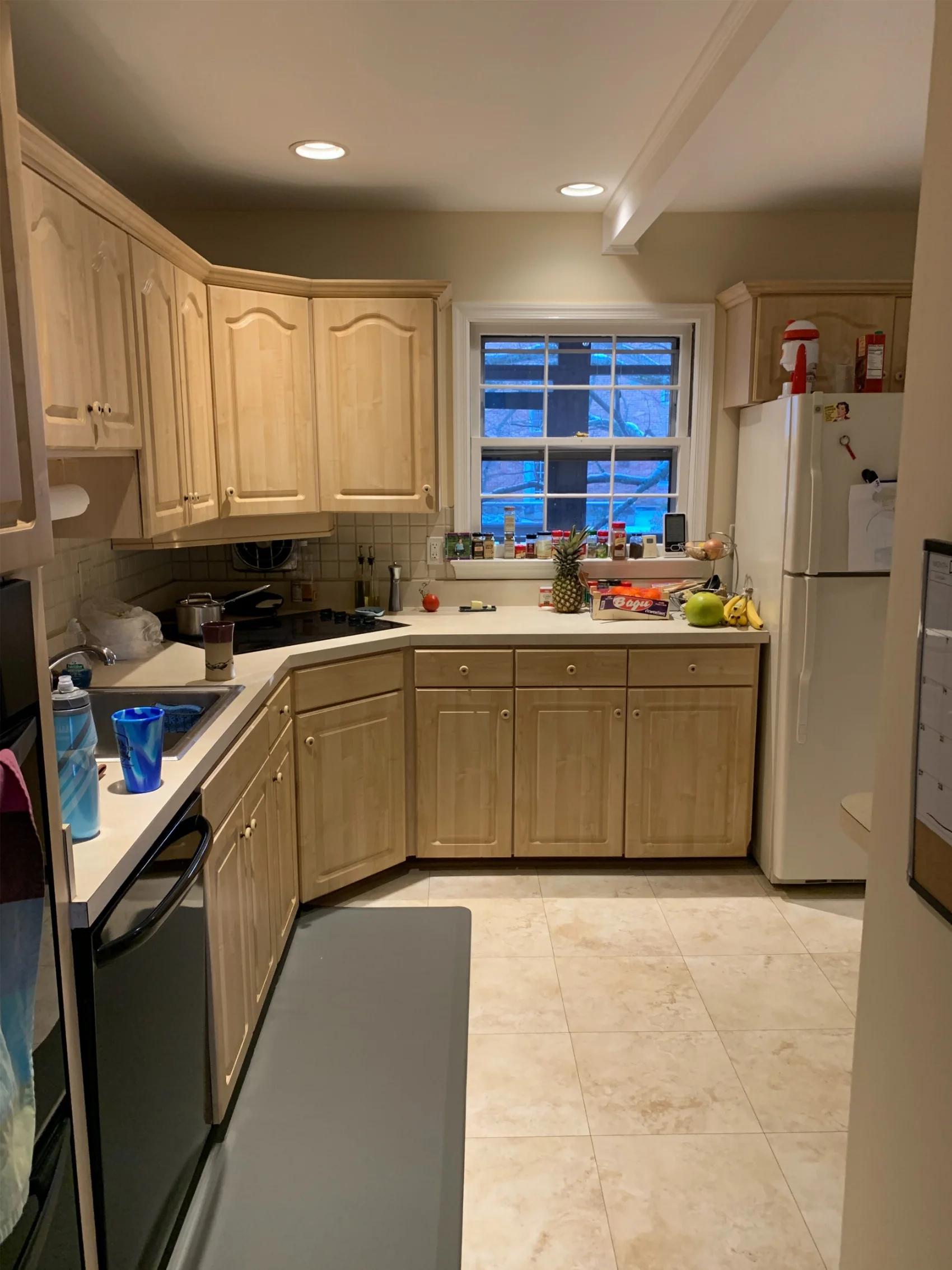 Before kitchen remodel