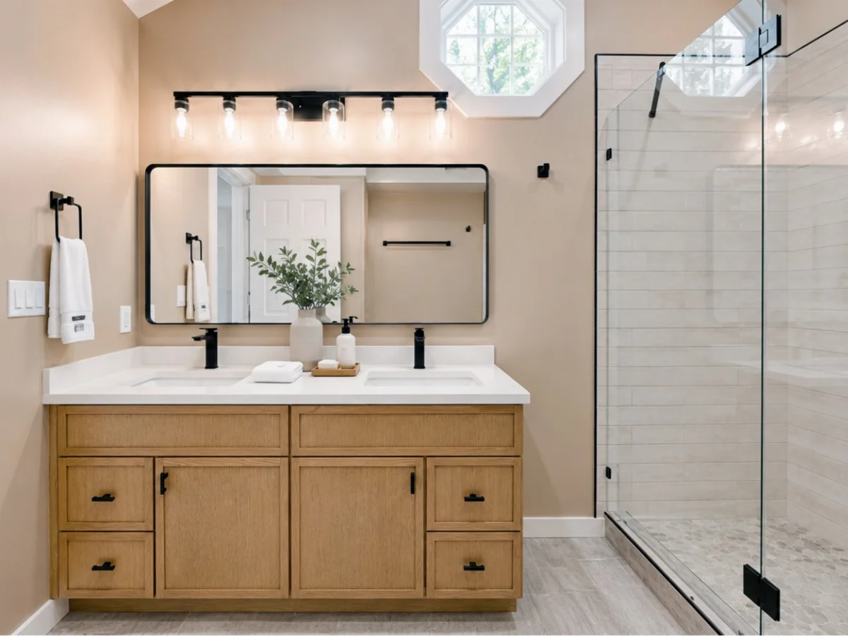 Bathroom design example