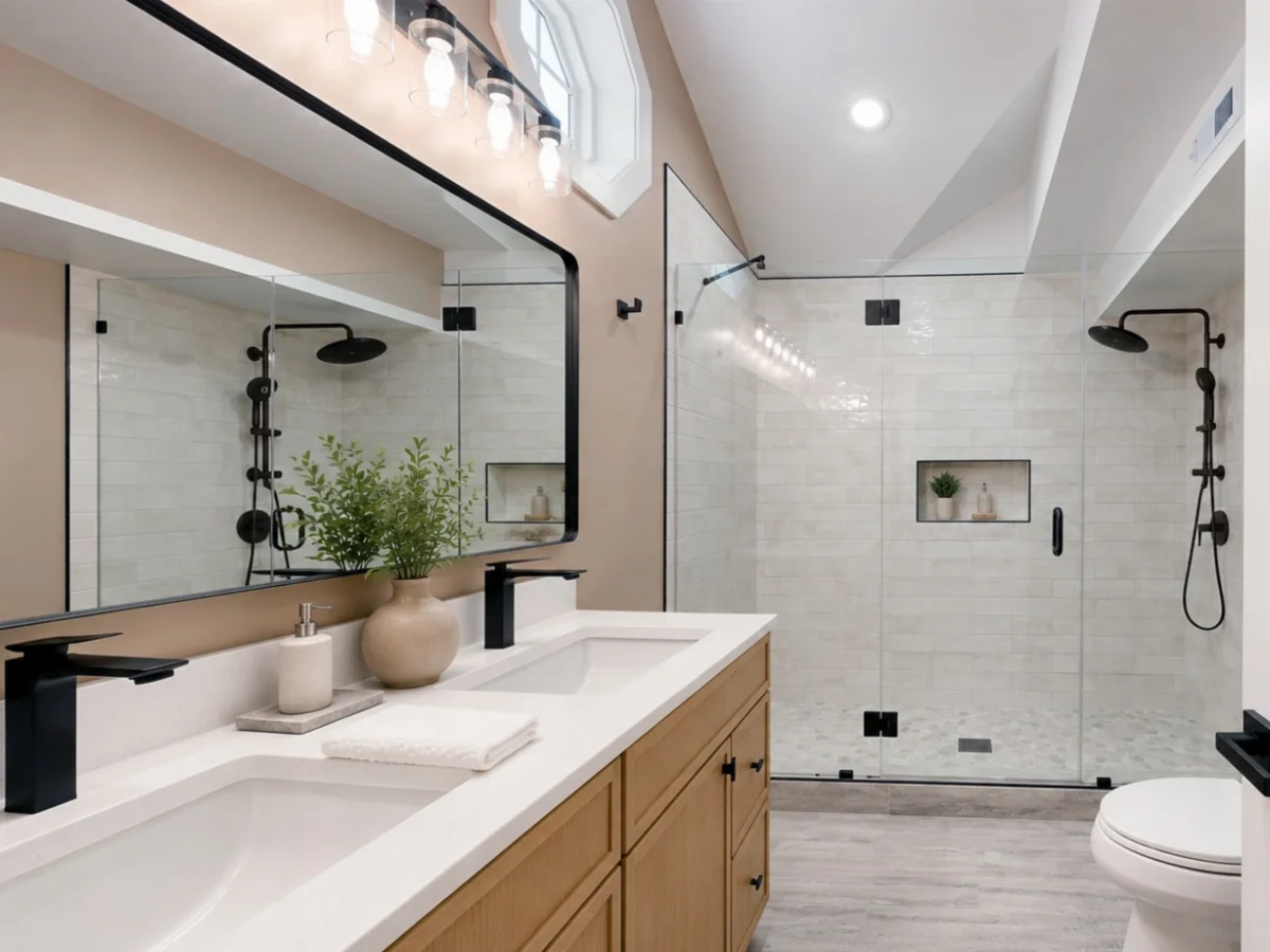 Bathroom design example