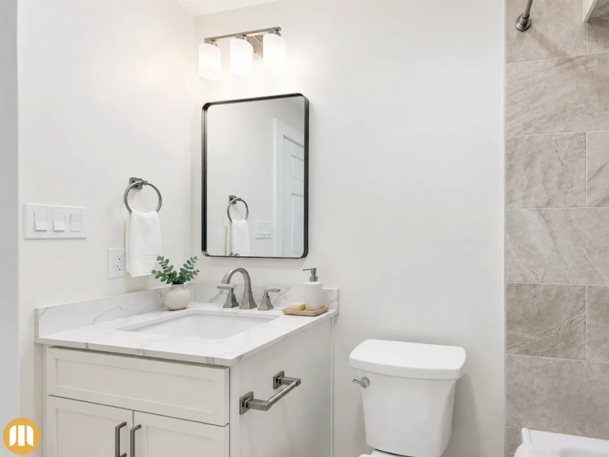 Bathroom design example