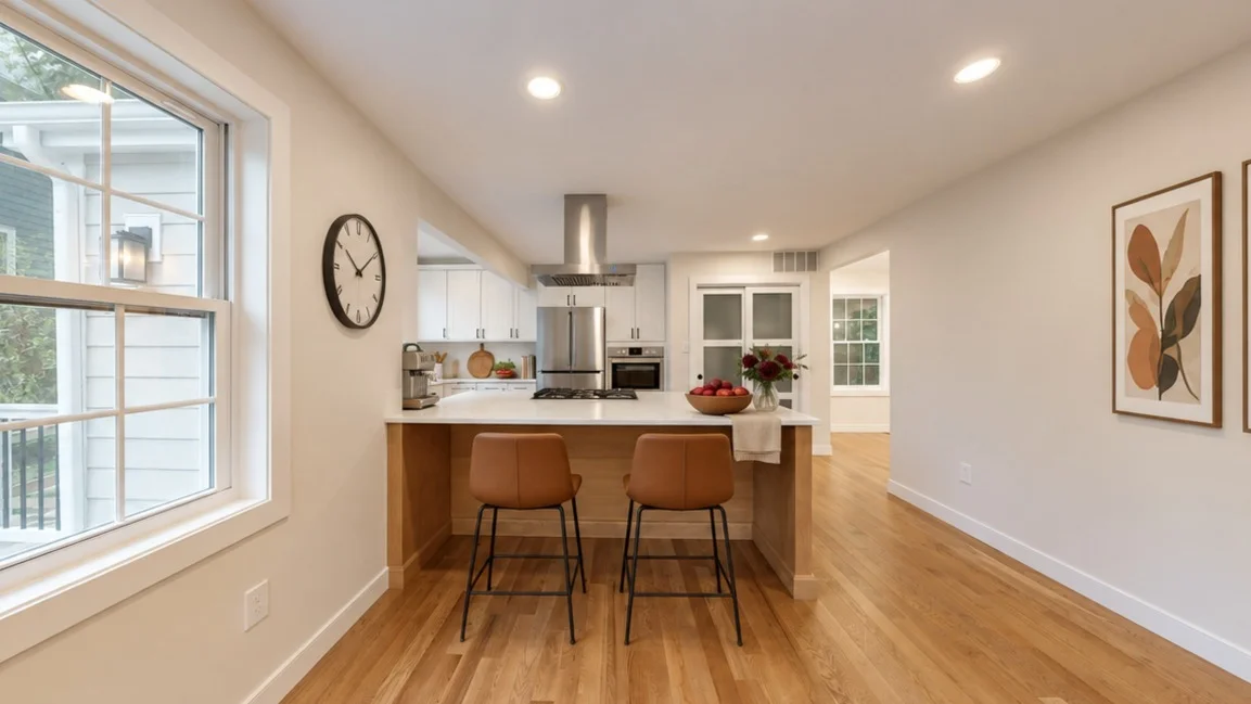 After kitchen remodel