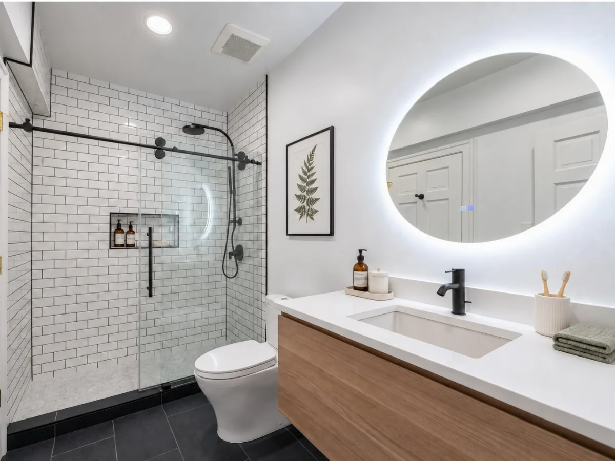 Bathroom design example