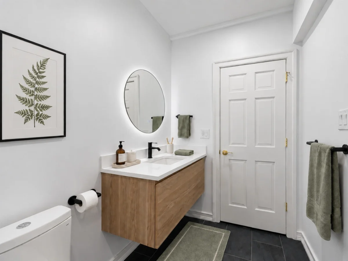 Bathroom design example