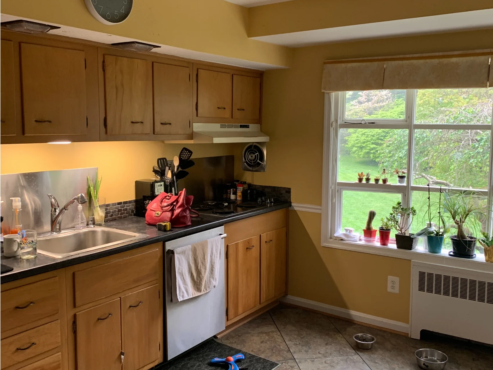 Before kitchen remodel
