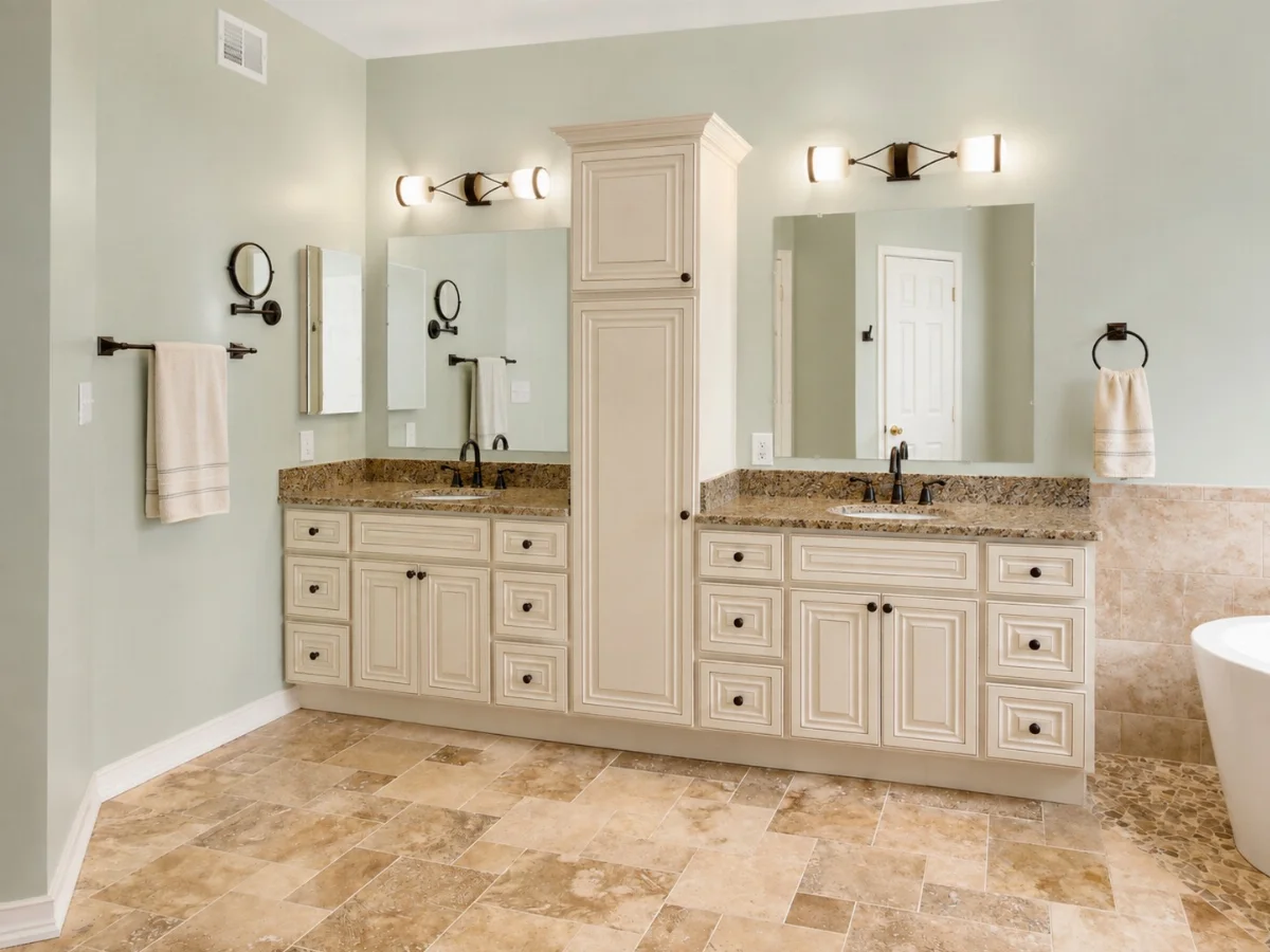 Bathroom design example