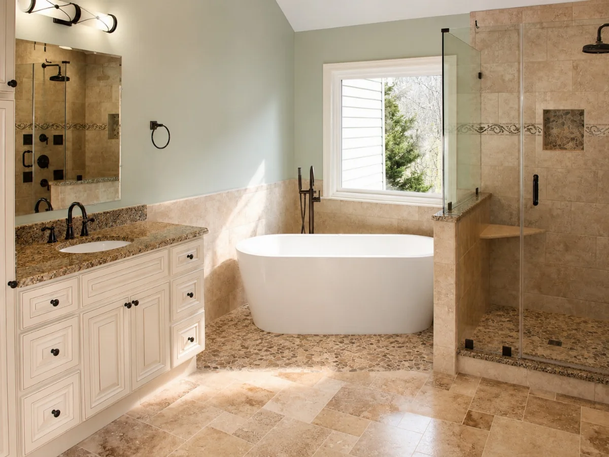 Bathroom design example