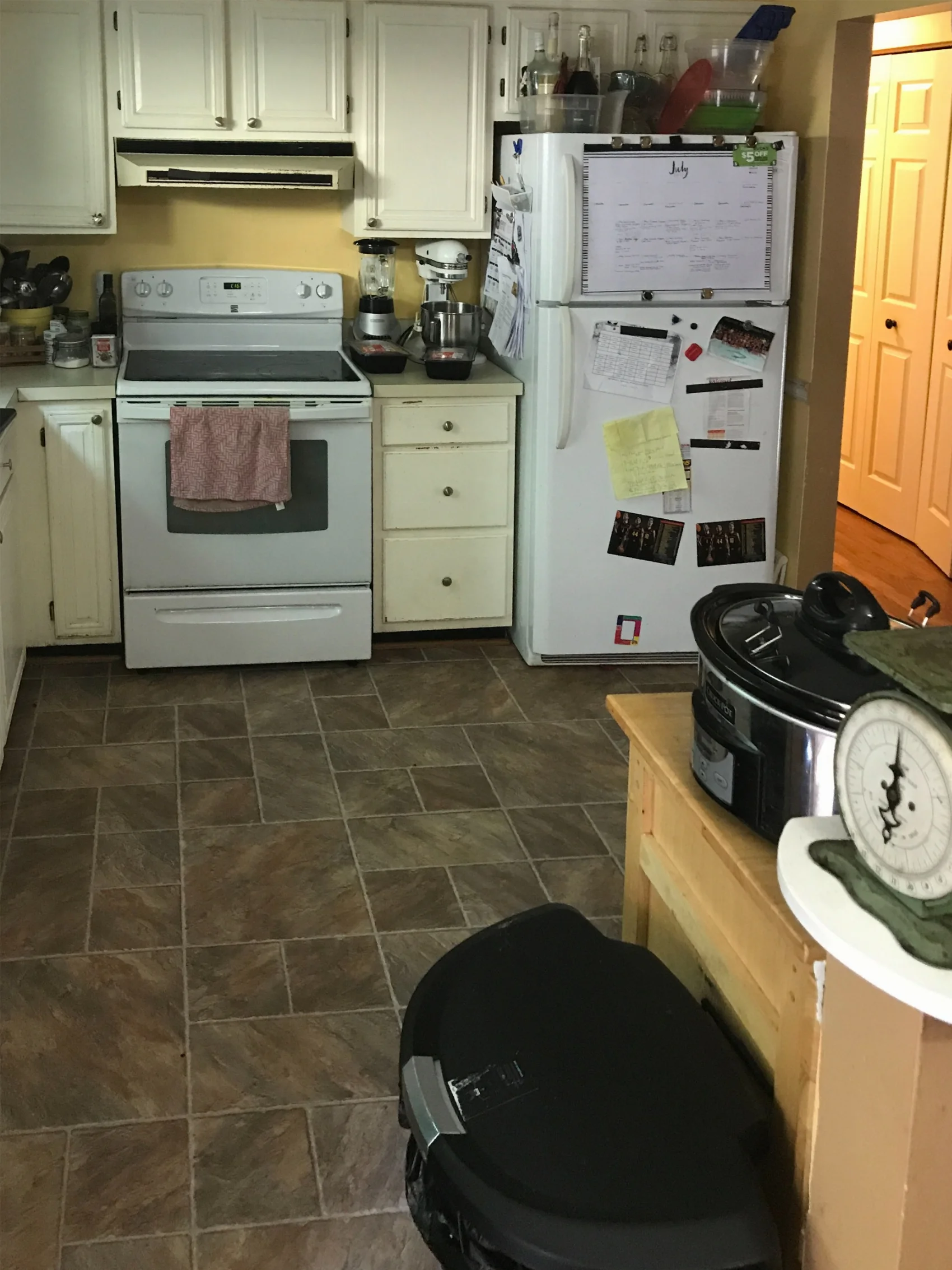 Before kitchen remodel