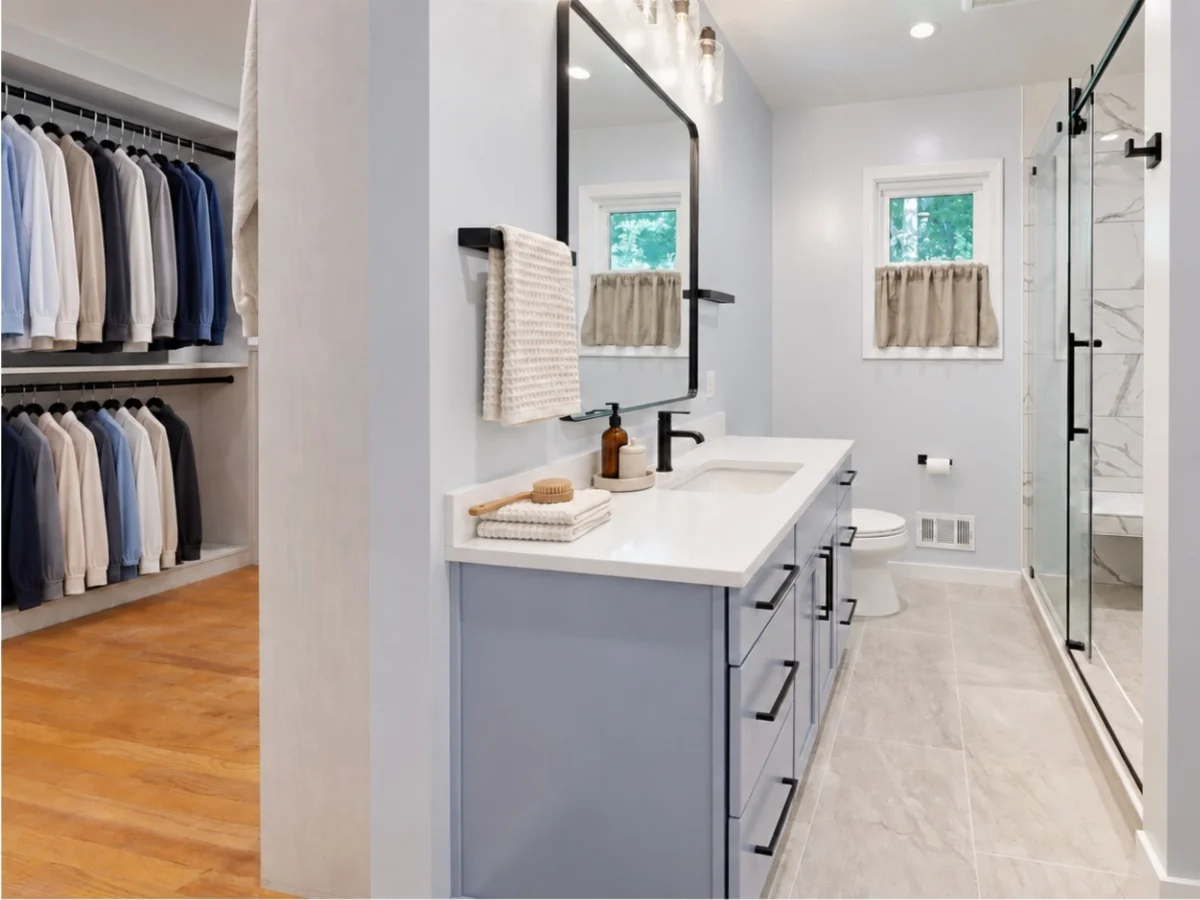 Bathroom design example