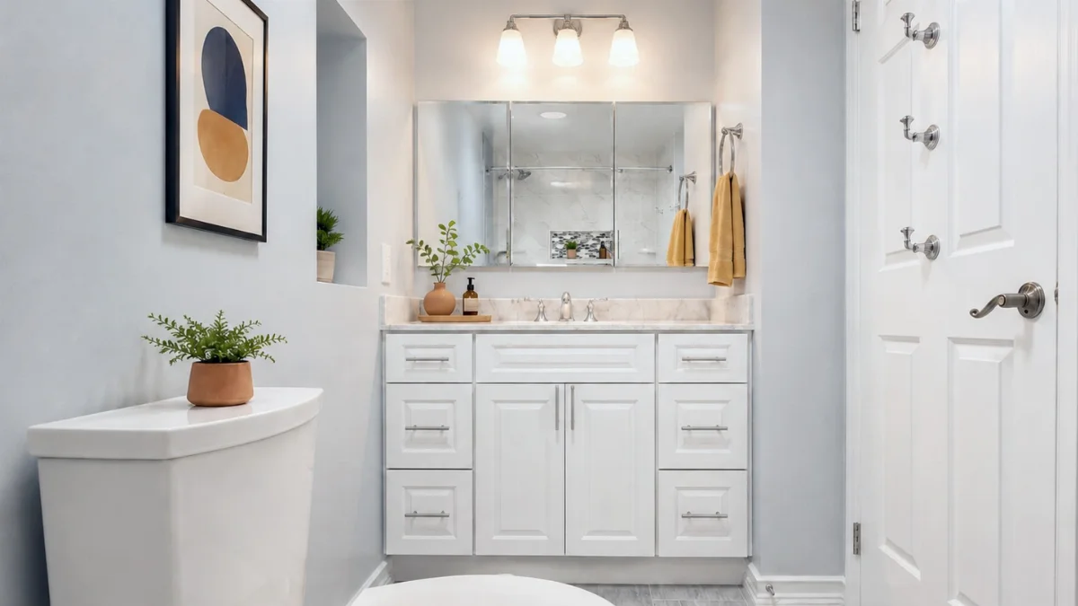 Rita's Bathroom Renovation in Reston, VA