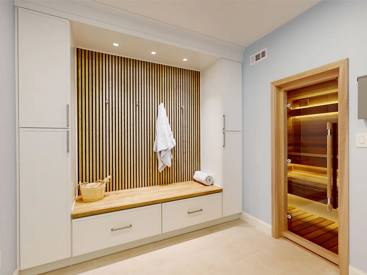 Sauna design example