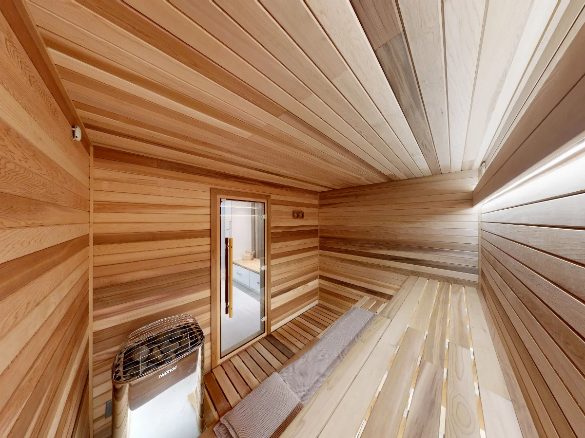 Sauna design example
