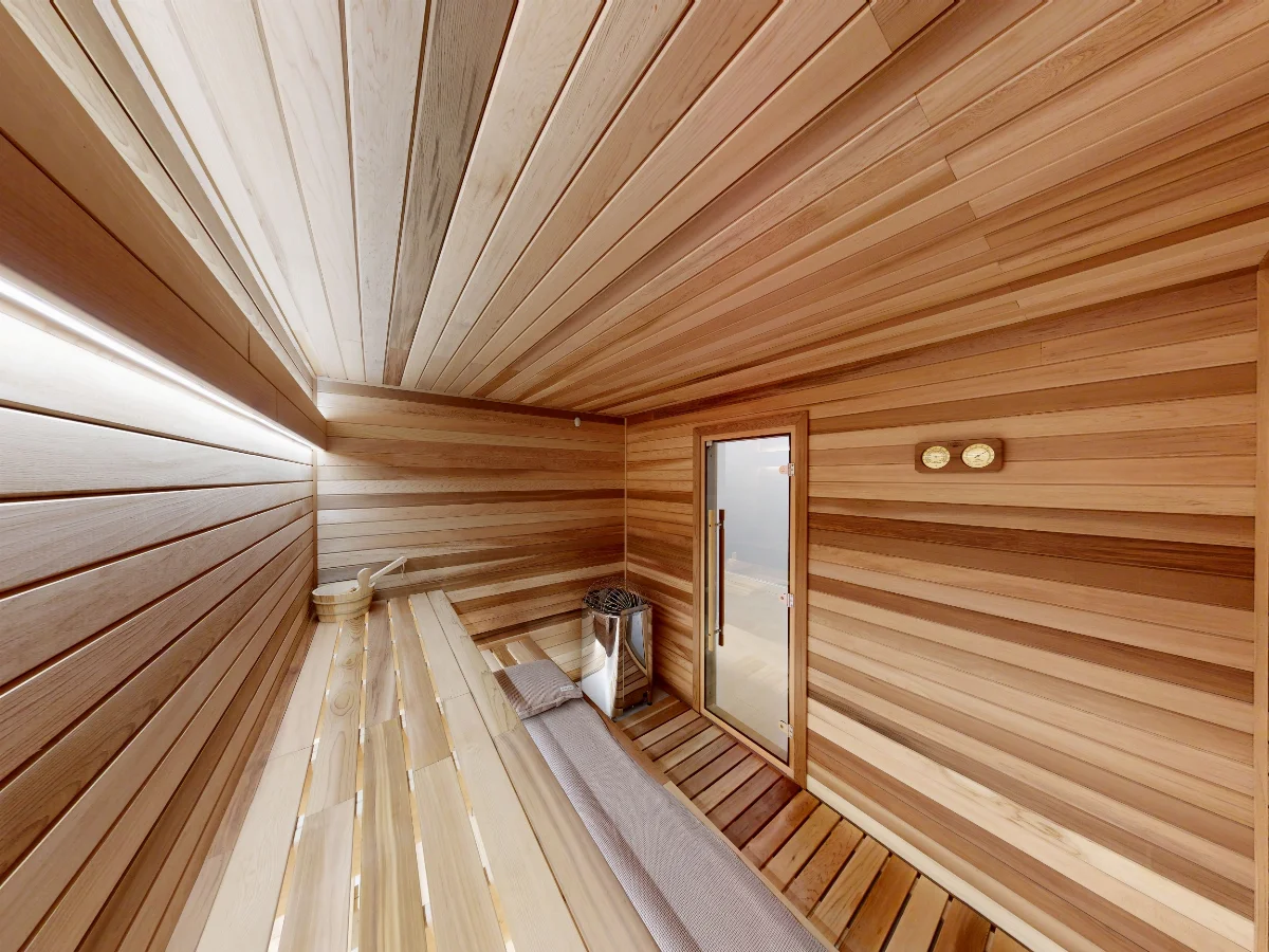 Sauna design example