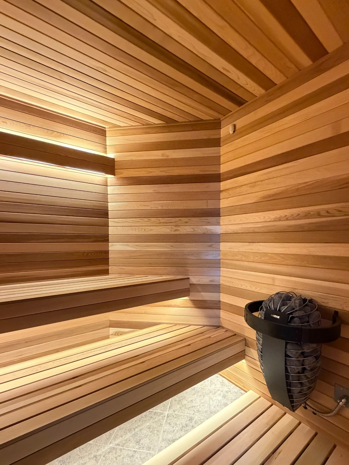 Sauna design example