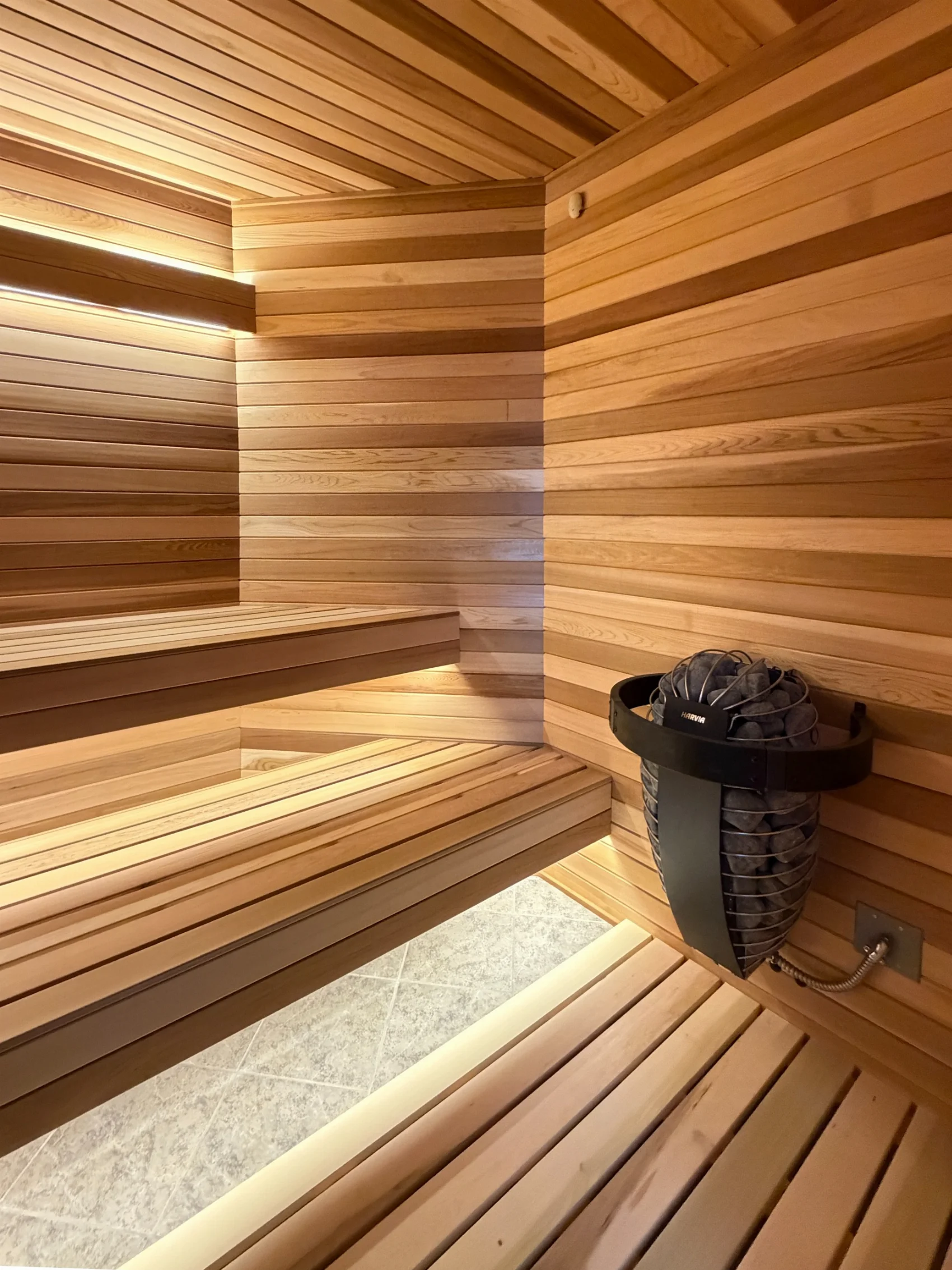 After sauna remodel