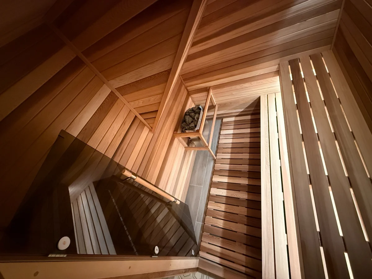Sauna design example