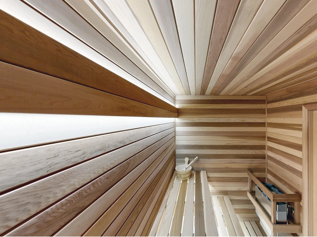 Sauna design example