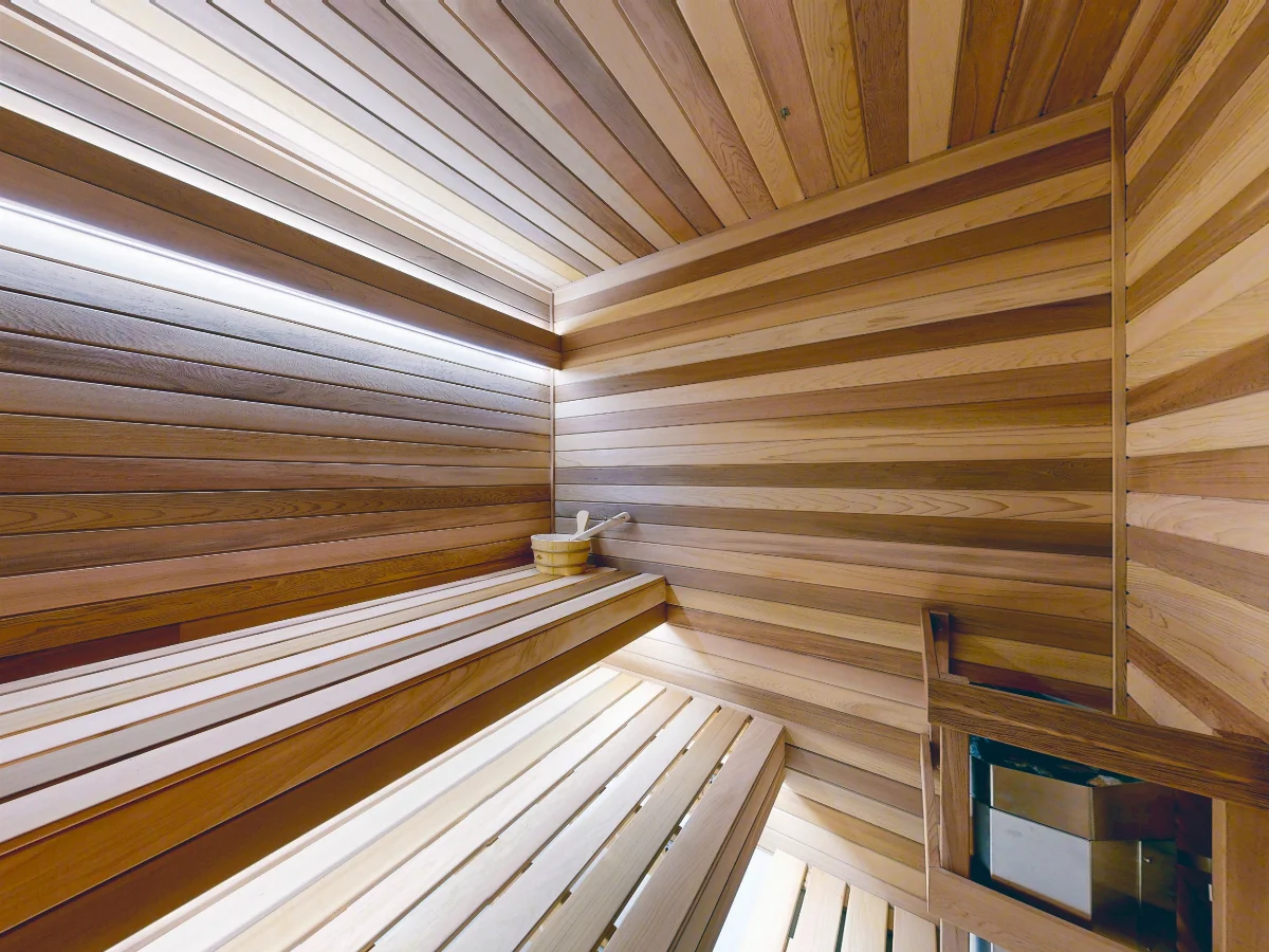 Sauna design example