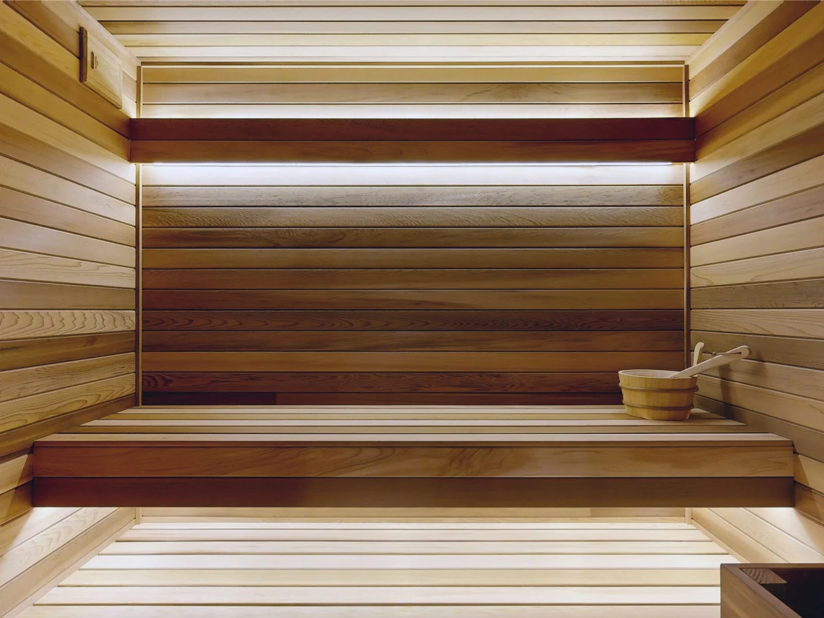 Sauna design example