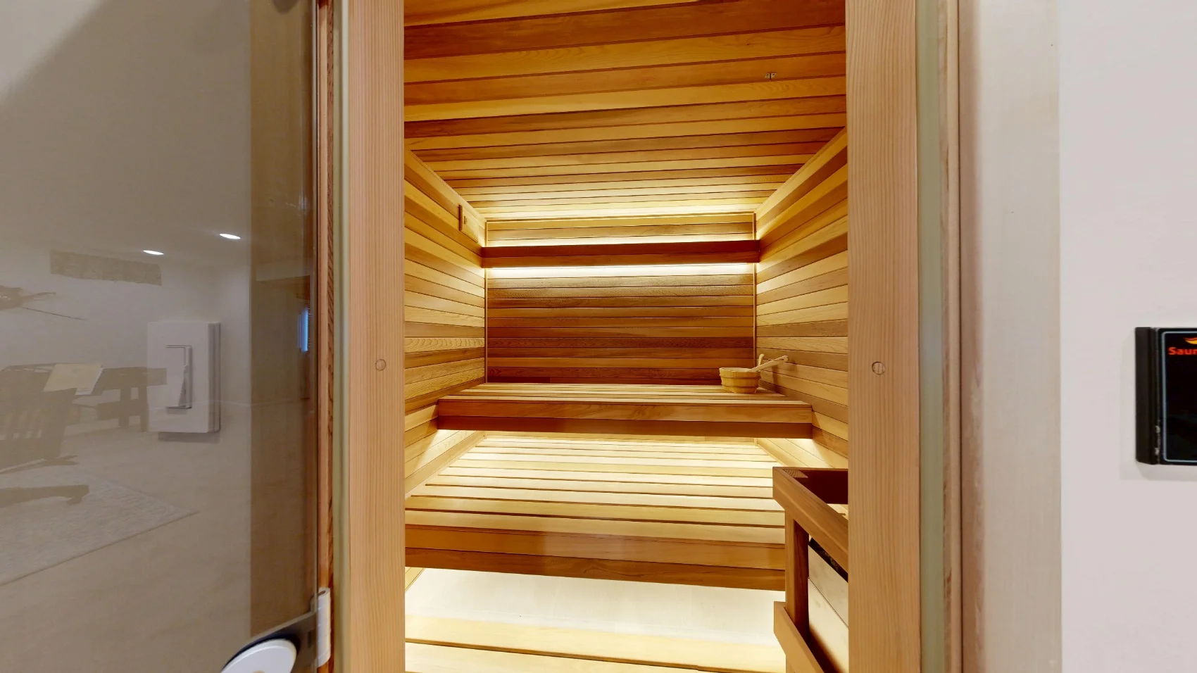 After sauna remodel