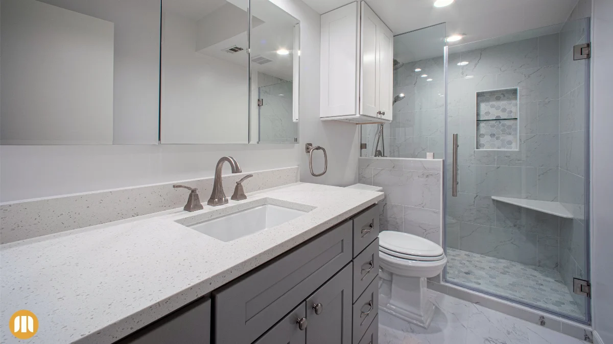 Stella's Bathroom Renovation in McLean, VA